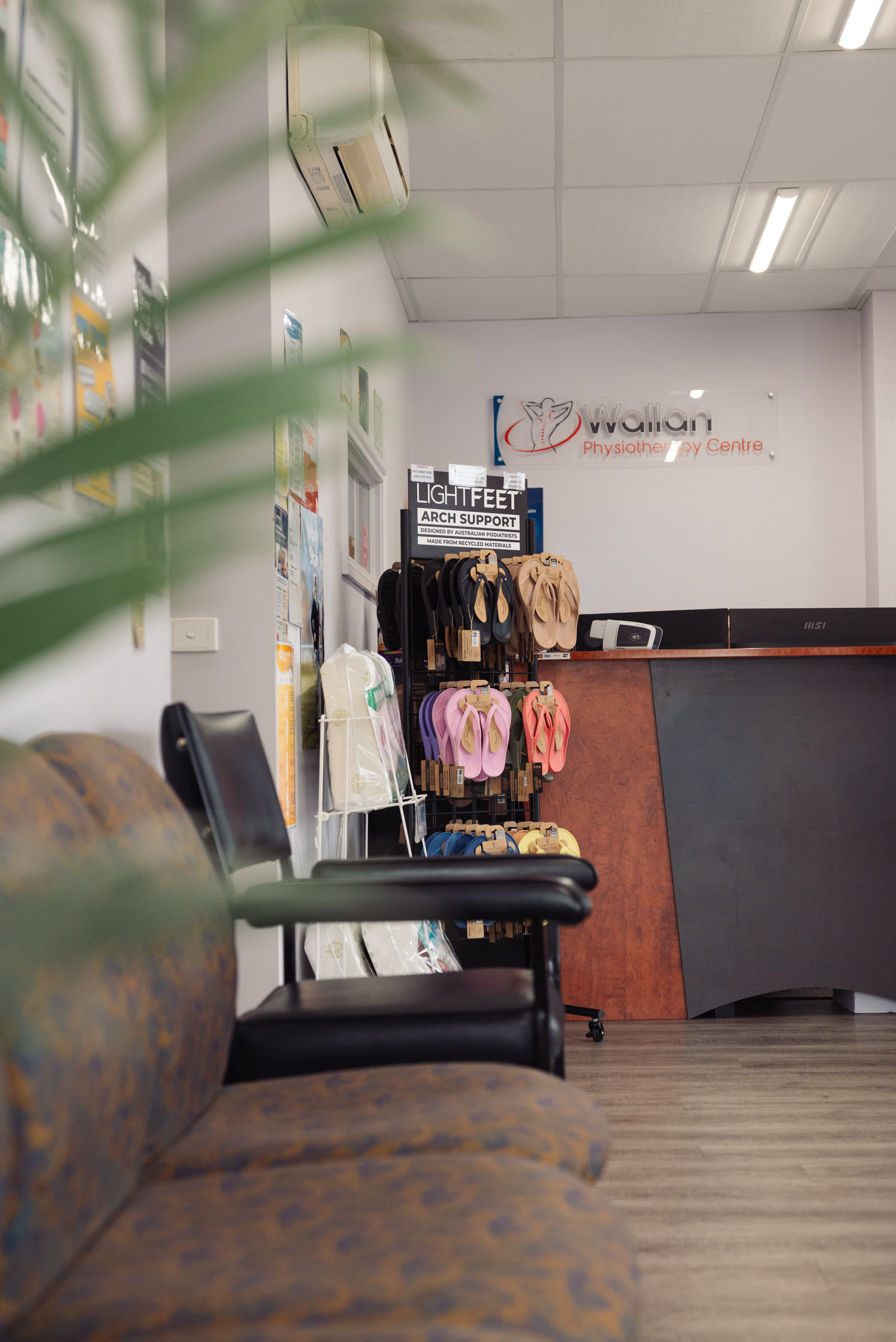 Reception at Wallan Physiotherapy Centre