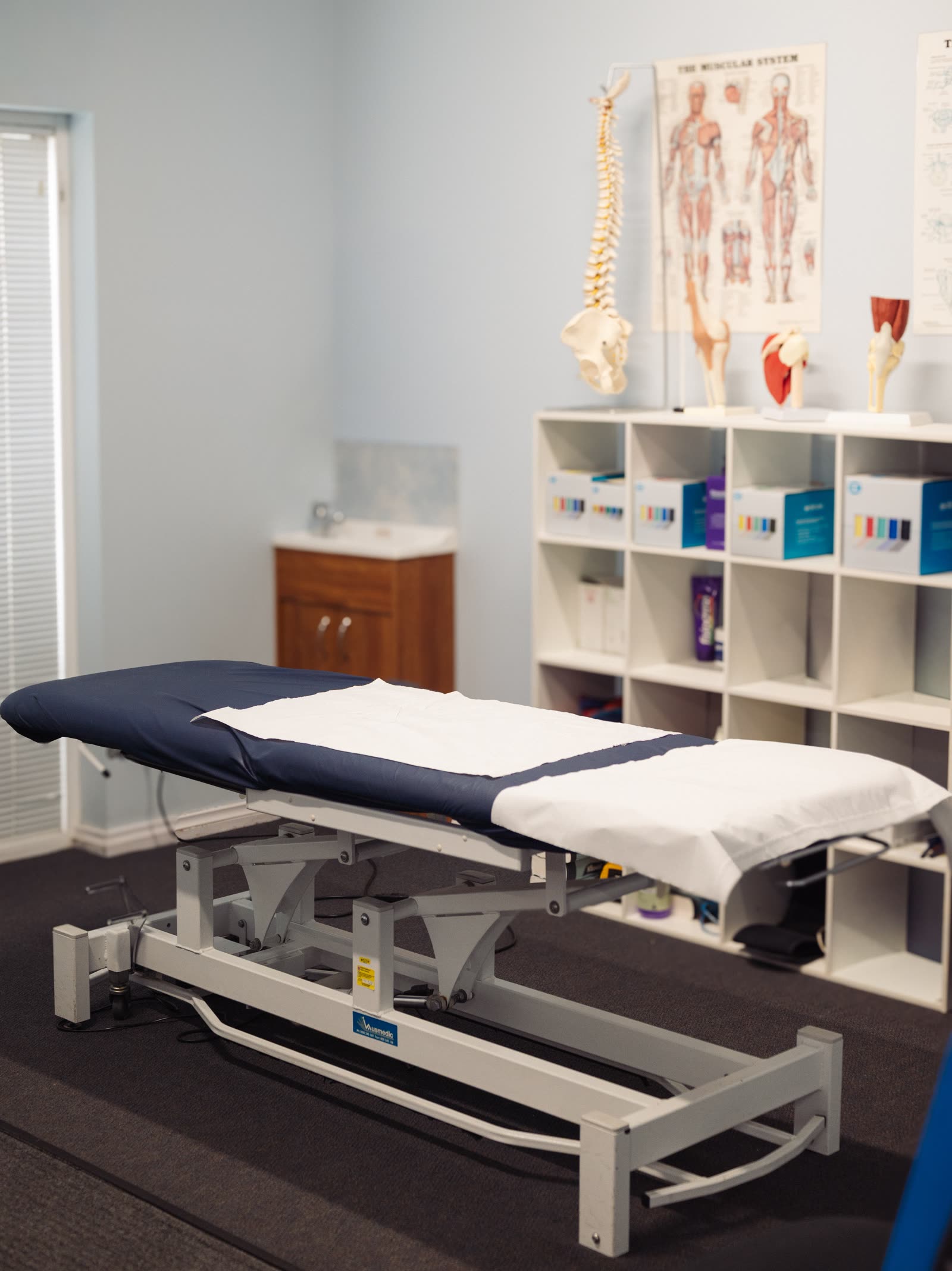 Treatment room at Wallan Physiotherapy Centre